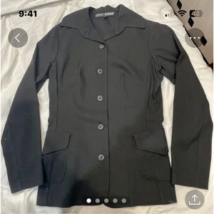 BETSEY JOHNSON  Black blazer vintage small